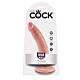 Dildo KING COCK 7 17.8 cm cu bază de suctiune