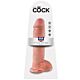 Dildo KING COCK 11 cu detalii realiste 28 cm