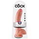Dildo KING COCK 22.9 CM cu ventuză