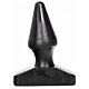 Plug Anal ALL BLACK 16 cm cu formă conică