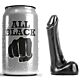 Dildo ALL BLACK 9 CM - Compact și eficient