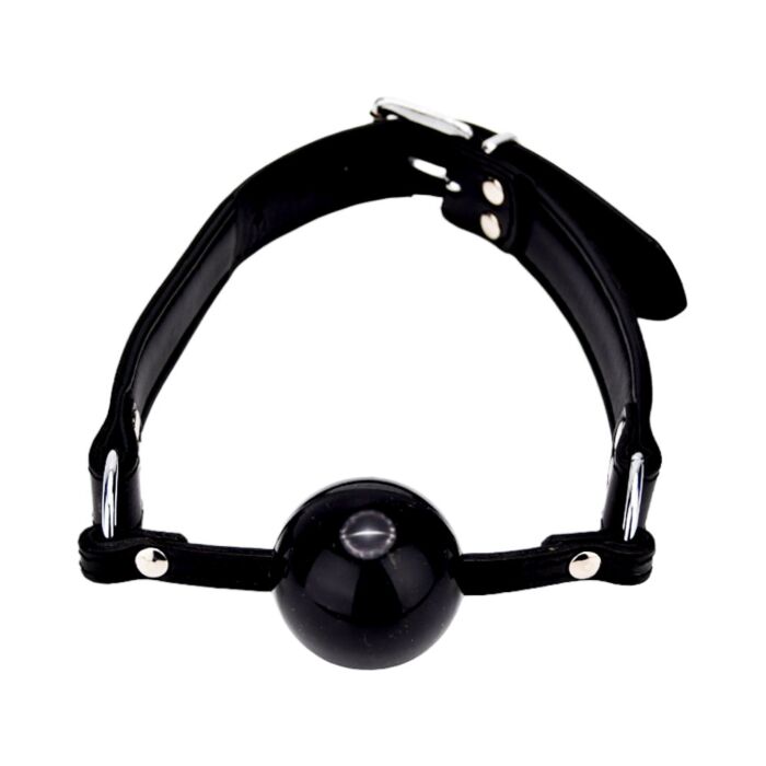 Cătușe Bound Leather Solid Ball Gag ajustabile Cătușe Bound Leather Solid Ball Gag ajustabile