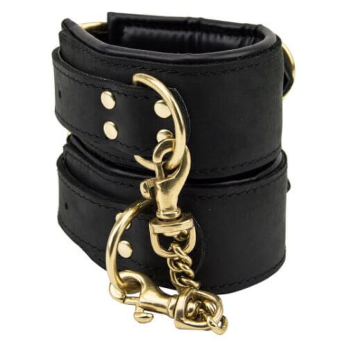 Cătușe Bound Nubuck Leather Slim pentru încheieturi Cătușe Bound Nubuck Leather Slim pentru încheieturi