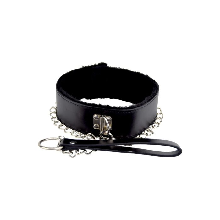 Colier Furry cu Lesă Bound to Please Colier Furry cu Lesă Bound to Please
