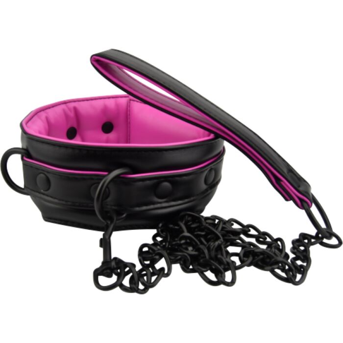 Colier de bondage Bound to Please cu lesă Colier de bondage Bound to Please cu lesă
