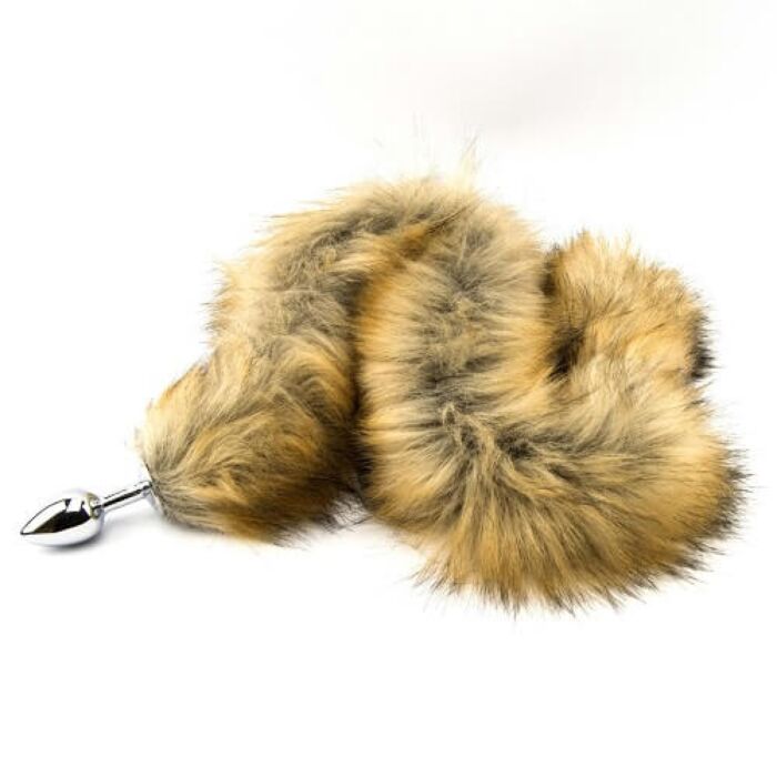 Butt Plug Furry Fantasy cu coada de vulpe roșie Butt Plug Furry Fantasy cu coada de vulpe roșie