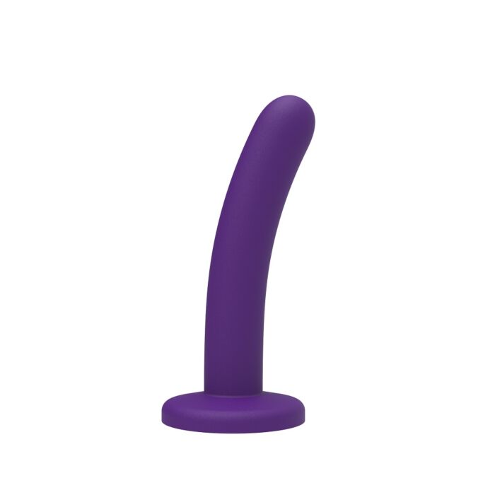 Dildo MINA Silk Curved 5 Inch pentru stimulare internă Dildo MINA Silk Curved 5 Inch pentru stimulare internă