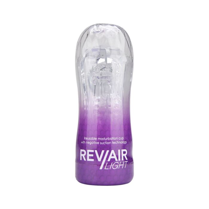 Masturbator REV Rev-Air Light cu trei camere de stimulare Masturbator REV Rev-Air Light cu trei camere de stimulare