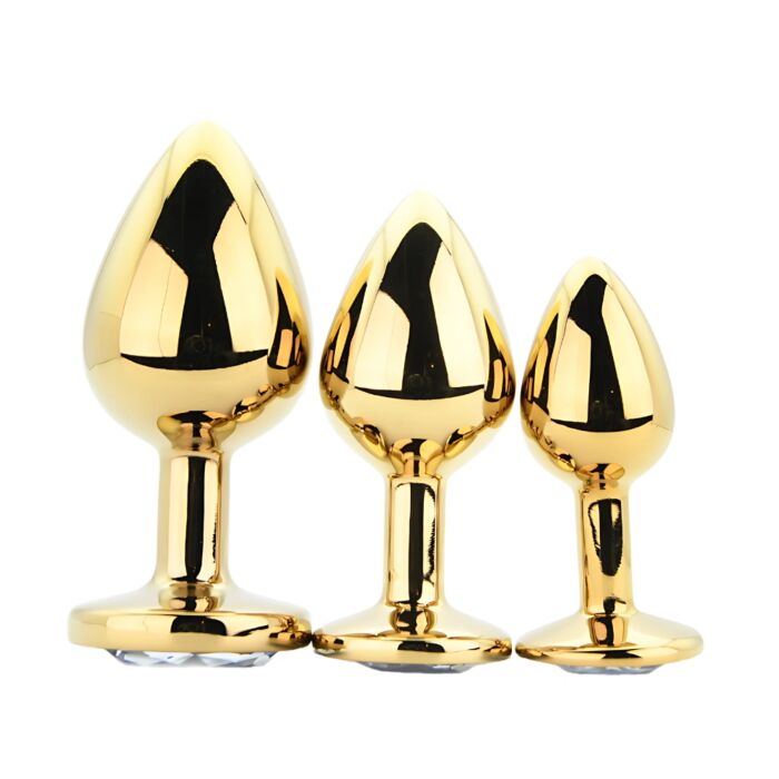 Pluguri Anali Toosh Set 3 cu Cristale Clare Pluguri Anali Toosh Set 3 cu Cristale Clare