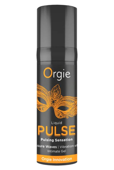 Gel Stimulant Orgie LIQUID PULSE cu aromă de caramel