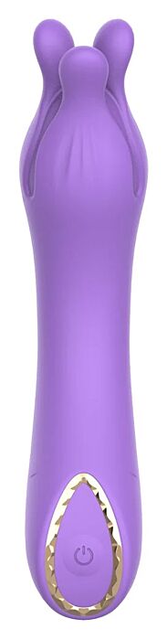 Vibrator extern PARTY UP Kelly cu cap flexibil