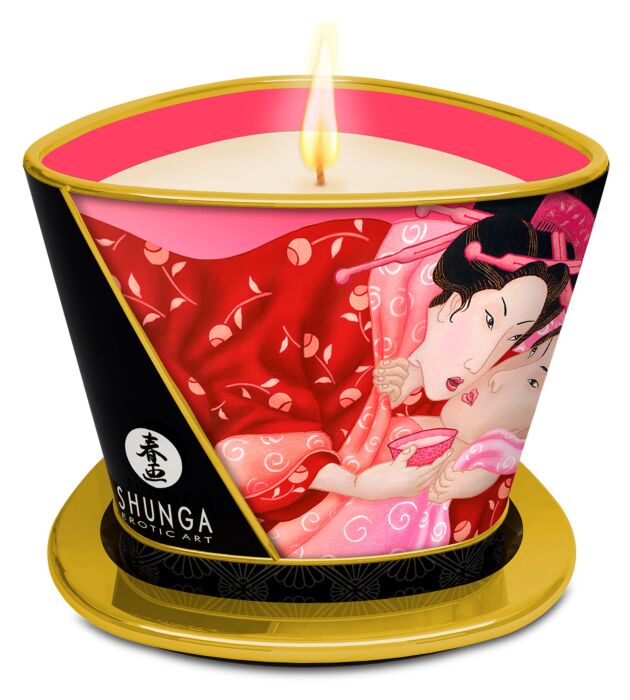 Lumânare de masaj Shunga Cherry Blossom 170 ml
