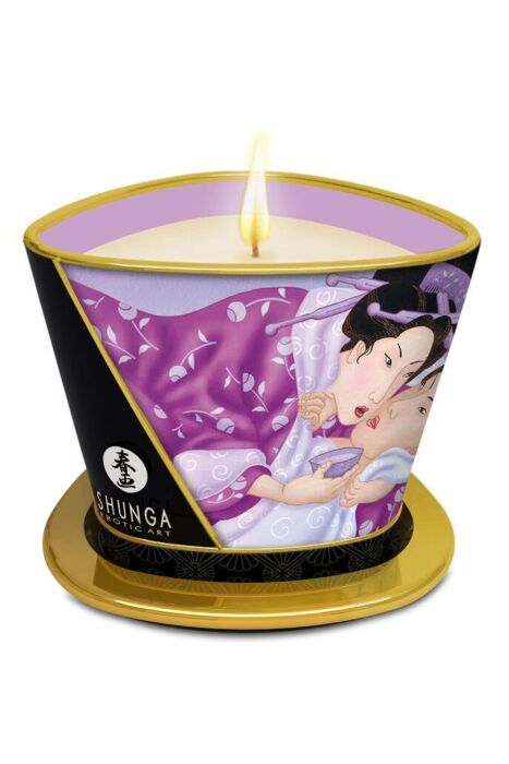 Lumânare de masaj Shunga 170ML cu parfum de lavandă Lumânare de masaj Shunga 170ML cu parfum de lavandă