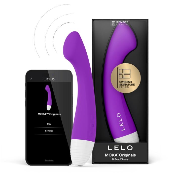 Vibrator LELO MOKA pentru clitoris și punctul G
