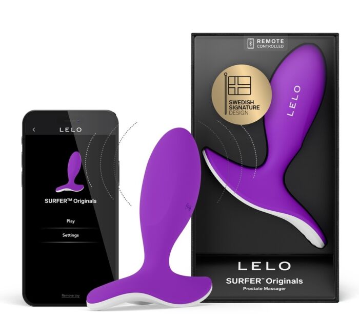 Dop anal LELO Originals SURFER cu control prin aplicație
