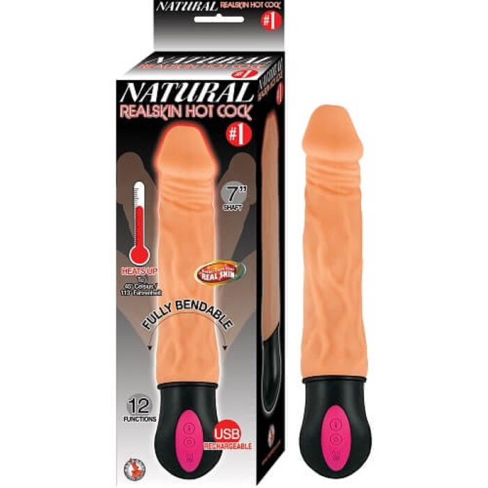 Dildo Nasstoys Realistic Warming 7 inch cu încălzire Dildo Nasstoys Realistic Warming 7 inch cu încălzire