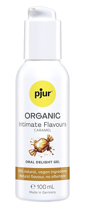 Gel intim Pjur ORGANIC Intimate Flavours Caramel
