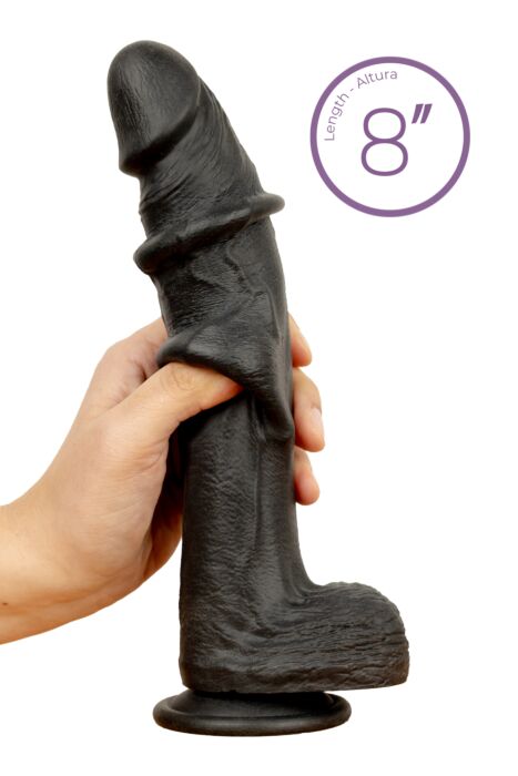 Dildo S Pleasures Realistic DAVID 8" cu ventuză Dildo S Pleasures Realistic DAVID 8" cu ventuză