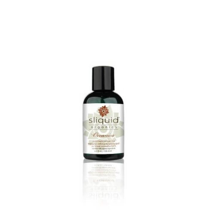 Lubrifiant Sliquid Oceanics Carrageenan 125ml cu ingrediente organice Lubrifiant Sliquid Oceanics Carrageenan 125ml cu ingrediente organice