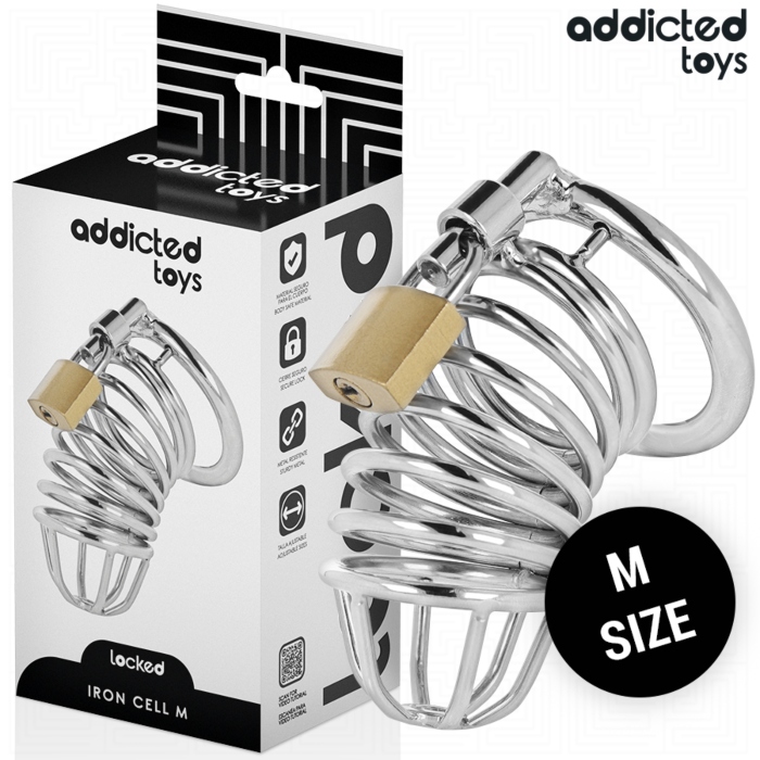 Cușcă penis ADDICTED TOYS LOCKED – M