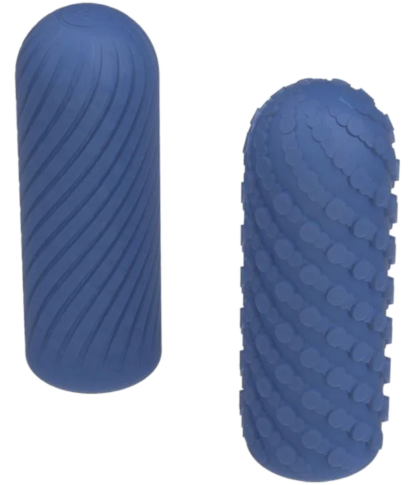 Masturbator ARCWAVE GHOST reversibil din silicon albastru