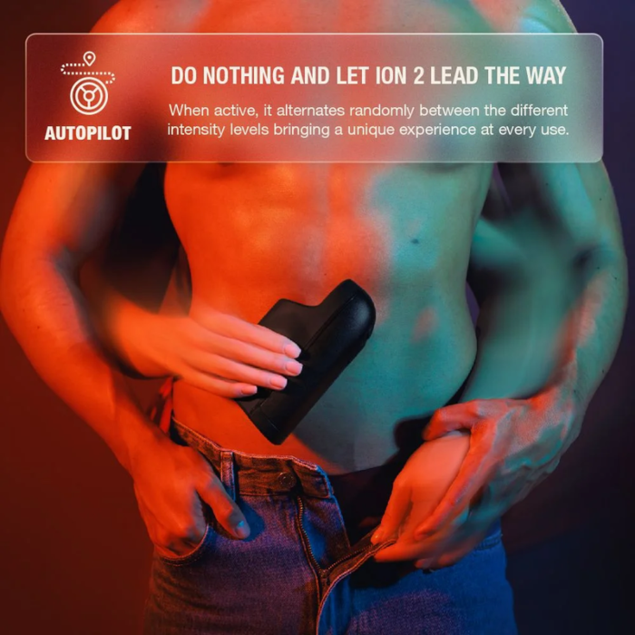 Masturbator ARCWAVE ION 2 cu unde de aer pulsante negru