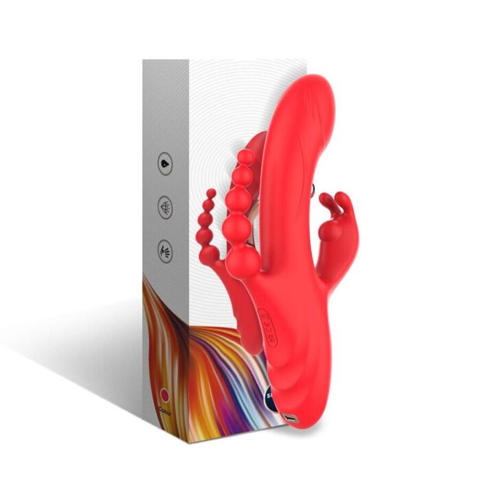 ARMONY - G-SPOT AND CLITORIS STIMULATOR VIBRATOR RED ARMONY - G-SPOT AND CLITORIS STIMULATOR VIBRATOR RED