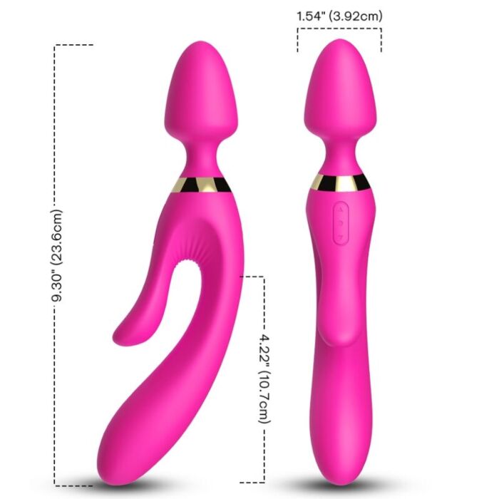 ARMONY - MASSAGER & VIBRATOR RABBIT FUCHSIA ARMONY - MASSAGER & VIBRATOR RABBIT FUCHSIA