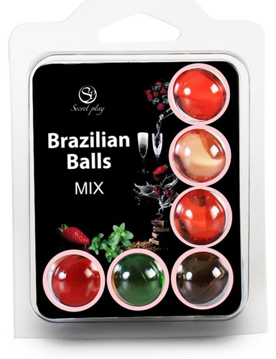 Ulei SECRETPLAY Bile Brazilian Balls cu aromă de fructe