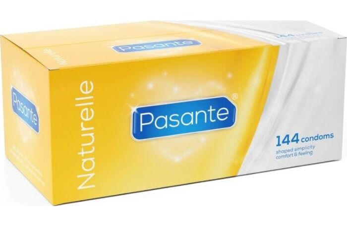 Prezervative Pasante Naturelle 144 unități cu formă conică