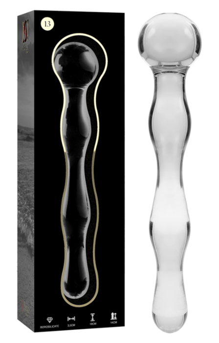 Dildo Nebula 13 de la Ibiza din sticlă borosilicată