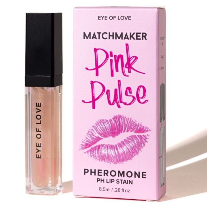 EYE OF LOVE - MATCHMAKER PINK PULSE PH LIP STAIN WITH PHEROMONES 8.5 ML EYE OF LOVE - MATCHMAKER PINK PULSE PH LIP STAIN WITH PHEROMONES 8.5 ML