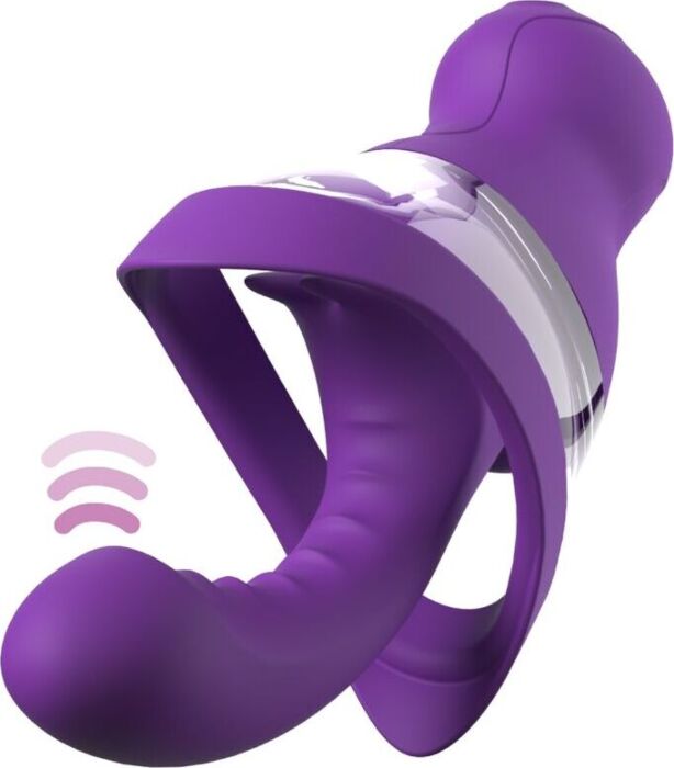 Pompă intimă FANTASY FOR HER VELOURA TOUCH G-SPOT PLEASURE PUMP mov