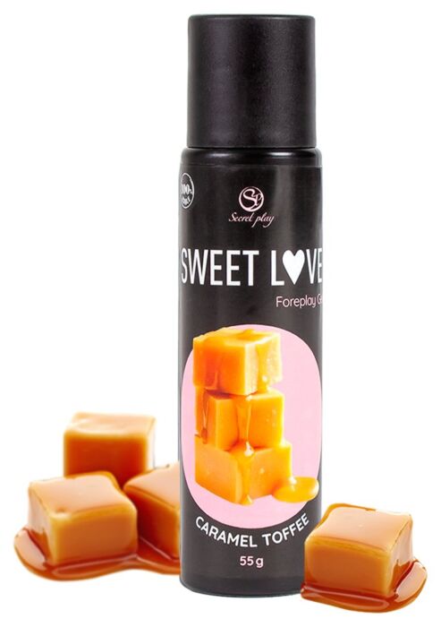SECRETPLAY Lubrifiant pe bază de apă Caramel Sweet Love