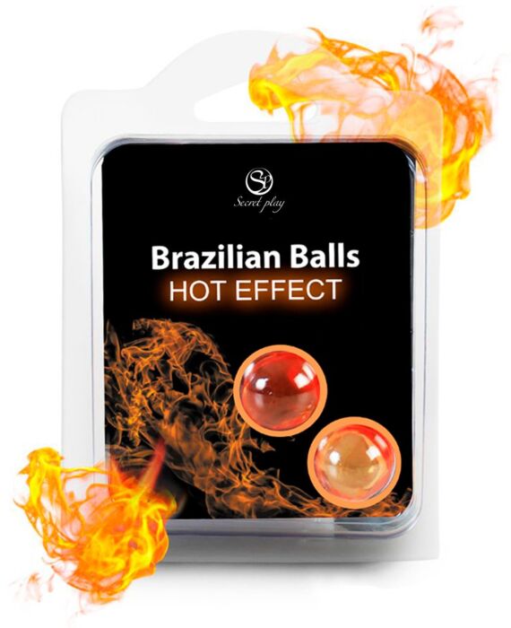 Lubrifiant SECRETPLAY Brazilian Balls cu efect de căldură