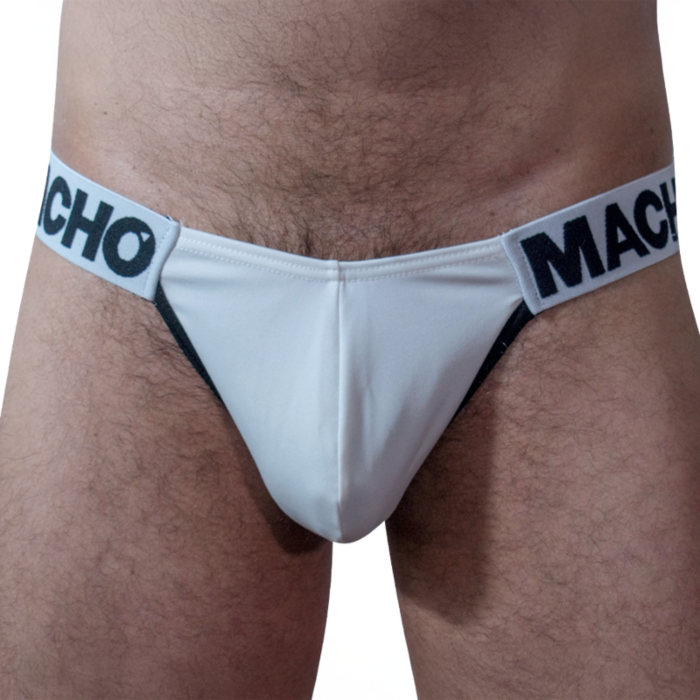 MACHO - MCH009 WHITE SLIP SIDE M MACHO - MCH009 WHITE SLIP SIDE M