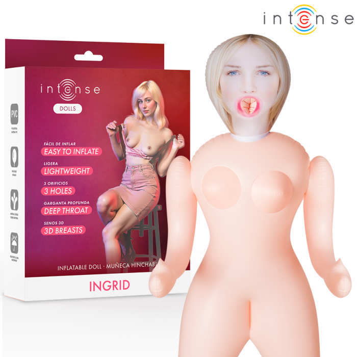 Muñeca Hinchable Intense Dolls Ingrid Realista