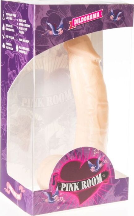 PINK ROOM - CONNOR DILDO REALÍSTICO NATURAL 16 CM