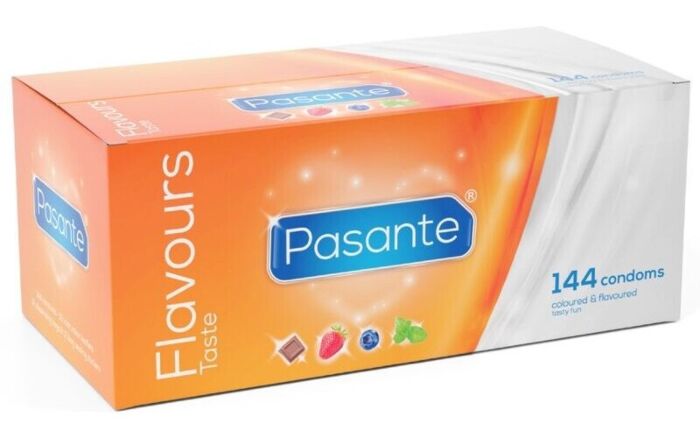 Prezervative Pasante cu arome 144 de unități