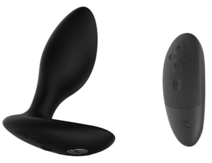 Vibrator anal WE VIBE DITTO+ negru cu bază flexibilă
