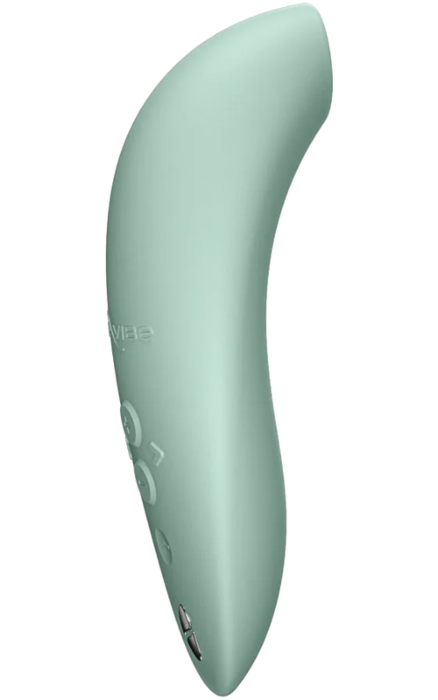 Stimulator clitoridian WE-VIBE MELT 2 cu impulsuri de aer, salvia