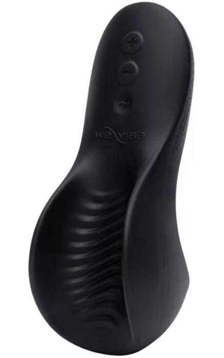 Vibrator pentru cupluri WE-VIBE SHARED TOUCH negru cu două fețe