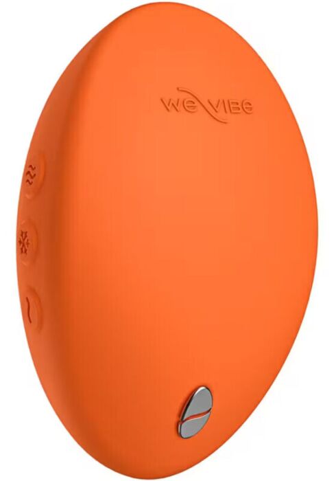 Vibrator WE-VIBE Temp portocaliu, cu încălzire și răcire
