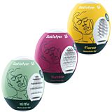Masturbator Satisfyer Eggs 3 Set Riffle, Bubble și Fierce
