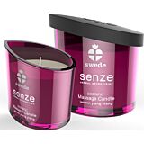 Lumânare de masaj Swede Senze Ecstatic cu iasomie și ylang-ylang