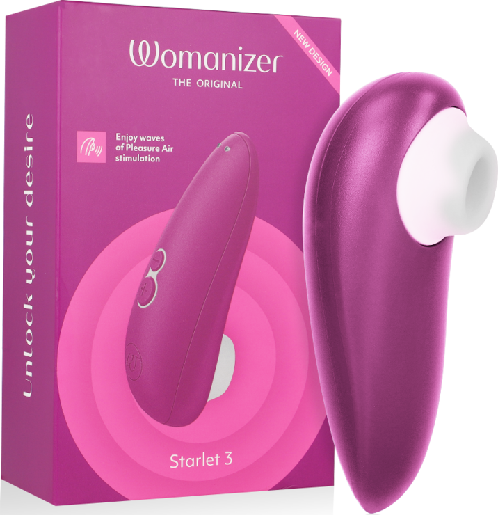 Vibrator Womanizer Starlet 3 cu tehnologie de aer al plăcerii