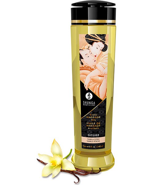 Ulei de masaj Shunga Desire cu aroma de vanilie