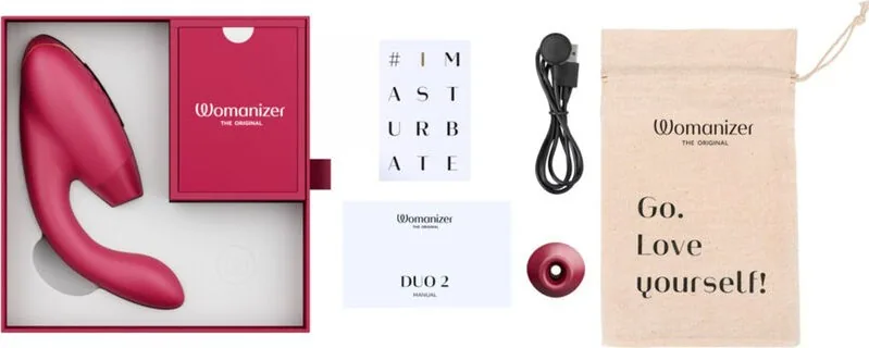 Conținutul cutiei Womanizer Duo 2