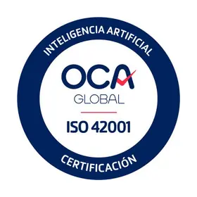 Marcă de certificare OCA pentru ISO/IEC 42001